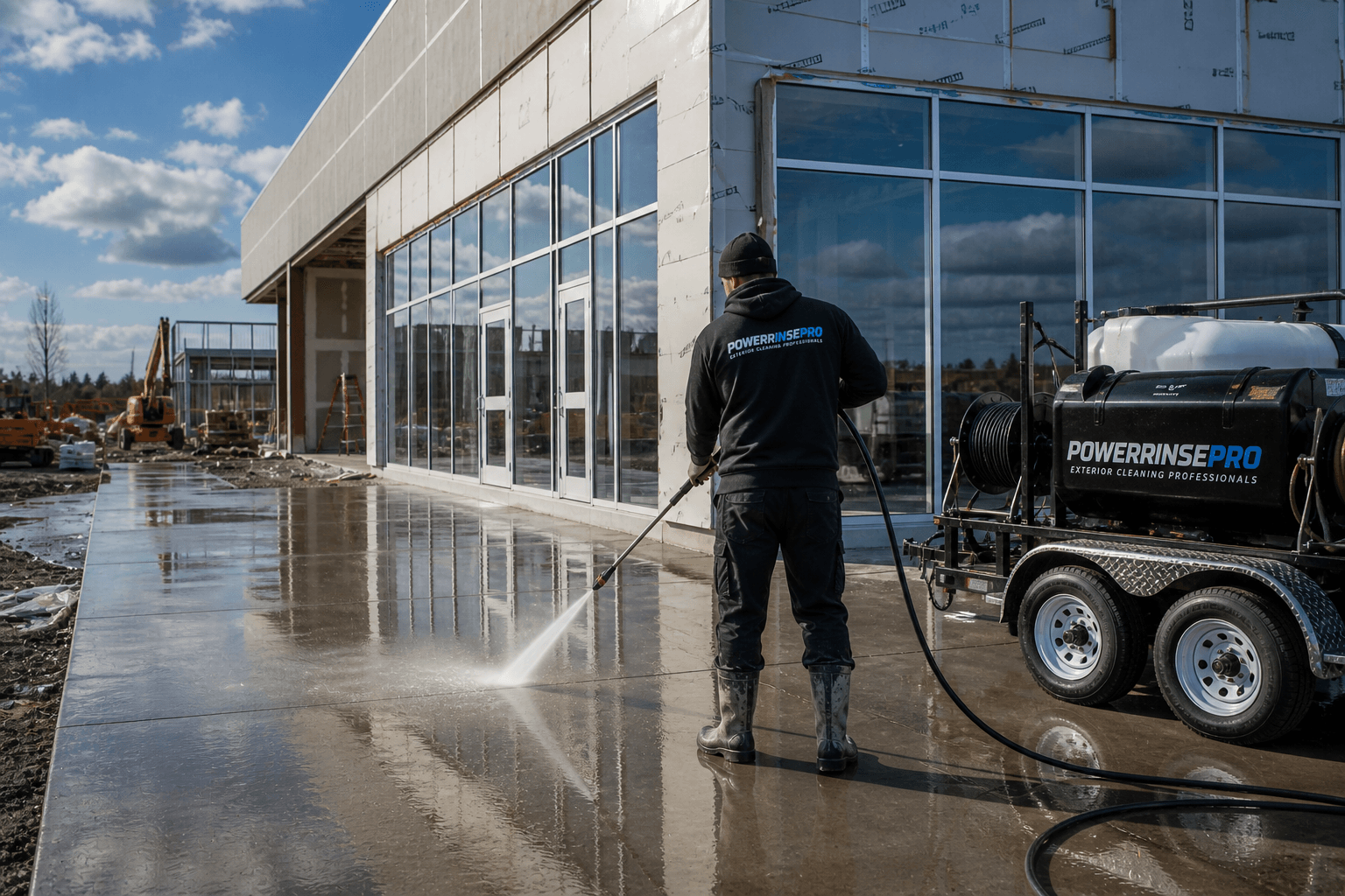 PowerRinsePro cleaning project