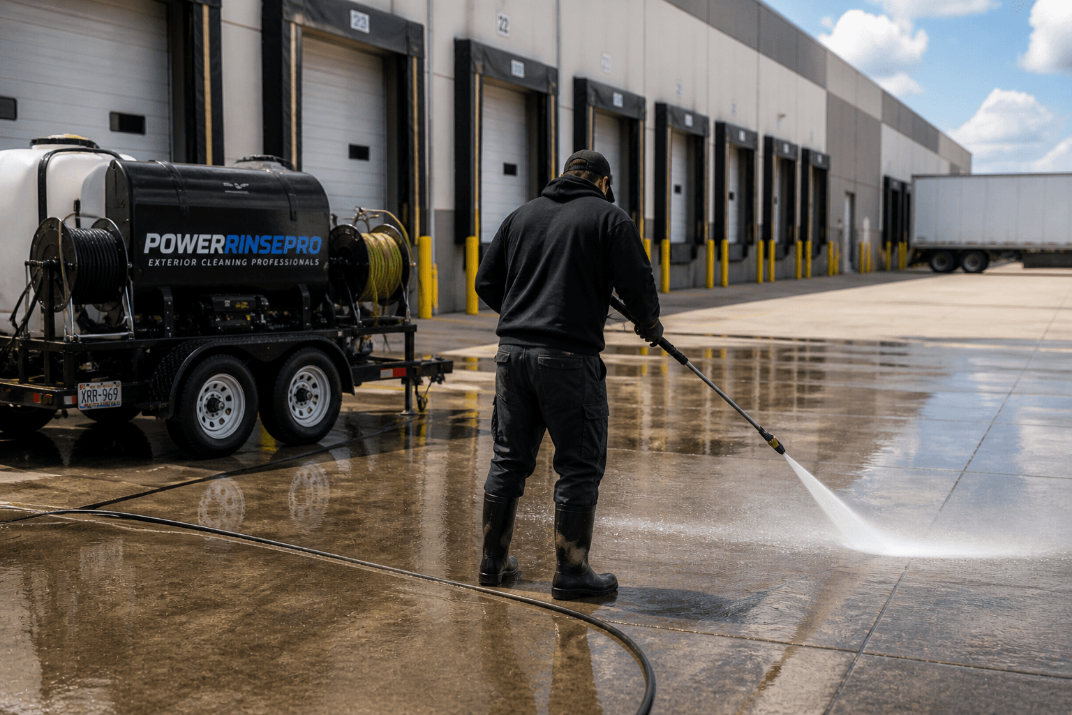 PowerRinsePro cleaning project