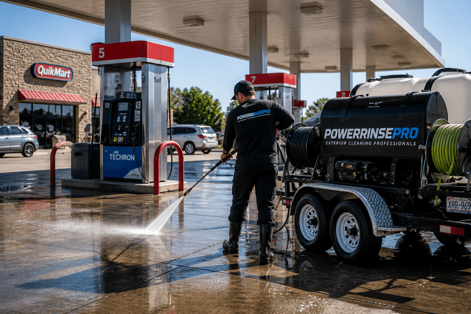 PowerRinsePro cleaning project
