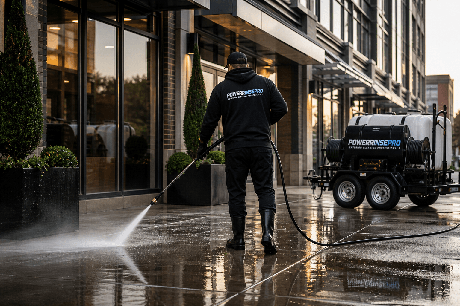 PowerRinsePro cleaning project