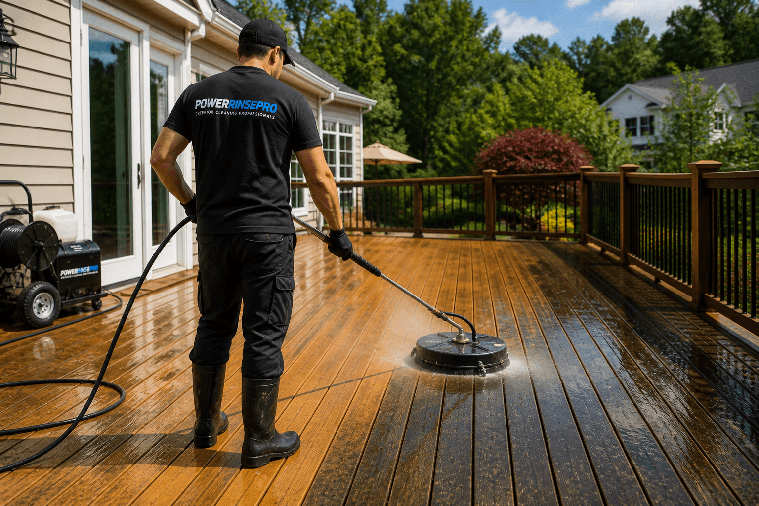 PowerRinsePro cleaning project